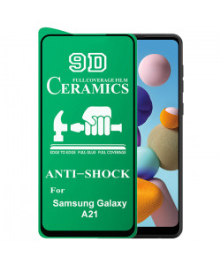 9D Скло Samsung Galaxy A21 - Ceramics