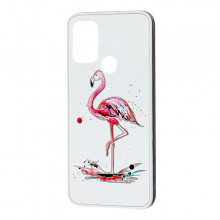 Чохол Samsung Galaxy A21s - Flamingo Fashion Mix