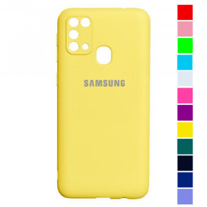 Чехол Samsung Galaxy A21s – FULL Silicone Case + Защита камеры