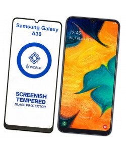 6D Скло Samsung Galaxy A30 - Загартоване