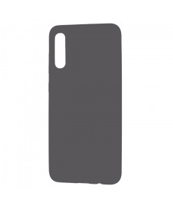 Силиконовый Чехол Samsung Galaxy A30s – Full Cover (Темно-серый)