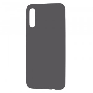 Силиконовый Чехол Samsung Galaxy A30s – Full Cover (Темно-серый)