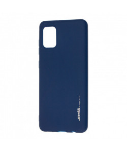 Чехол силиконовый Samsung Galaxy A31 – Smtt (Синий)