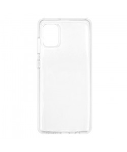 Чехол силиконовый Samsung Galaxy A31 – Smtt (Прозрачный)