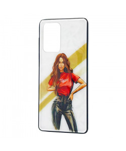 Чехол Samsung Galaxy A32 – Ladies Girl Fashion Mix (Красный)
