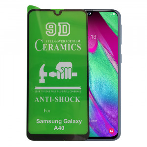 9D Скло Samsung Galaxy A40 - Ceramics