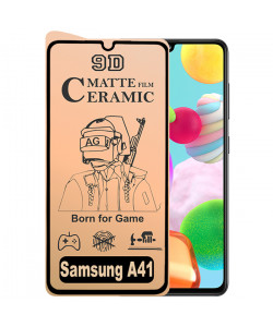 9D Скло Samsung Galaxy A41 (2020) – Ceramics Matte (Матове)