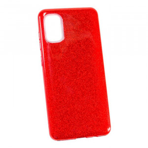 Цветной чехол Samsung Galaxy A41 (2020) – Shine (Красный)