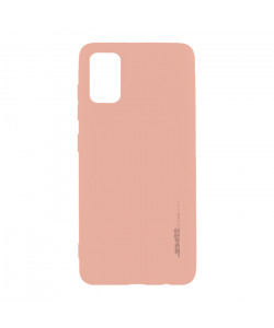 Чехол силиконовый Samsung Galaxy A41 (2020) – Smtt (Розовый)