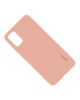 Чехол силиконовый Samsung Galaxy A41 (2020) – Smtt (Розовый)