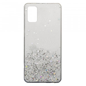 Чохол Metal Dust Samsung Galaxy A41 (2020) – Білий