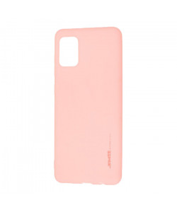 Чехол силиконовый Samsung Galaxy A51 – Smtt (Розовый)