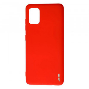 Чехол силиконовый Samsung Galaxy A51 – Smtt (Красный)