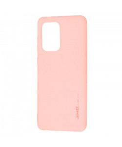 Чехол силиконовый Samsung Galaxy A52 – Smtt (Розовый)