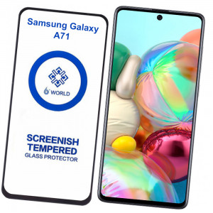 6D Скло Samsung Galaxy A71 - Загартоване
