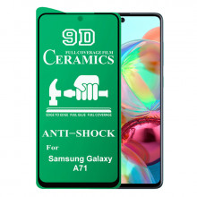 9D Стекло Samsung Galaxy A71 – Ceramics