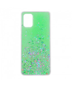 Чехол Metal Dust Samsung Galaxy A71 – Зеленый