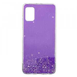 Чехол Metal Dust Samsung Galaxy A71 – Фиолетовый