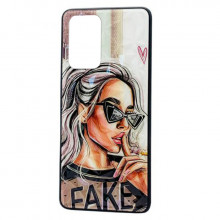Чохол Samsung Galaxy A72 - Lady Fake Fashion Mix