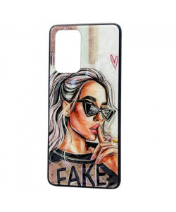 Чехол Samsung Galaxy A72 – Lady Fake Fashion Mix