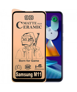 9D Скло Samsung Galaxy M11 (2020) – Ceramics Matte (Матове)