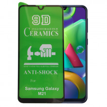 9D Стекло Samsung Galaxy M21 – Ceramics
