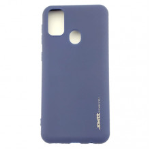 Чехол силиконовый Samsung Galaxy M21 – Smtt (Синий)