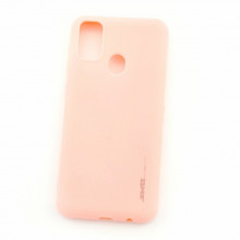 Чехол силиконовый Samsung Galaxy M21 – Smtt (Розовый)