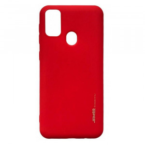 Чехол силиконовый Samsung Galaxy M21 – Smtt (Красный)