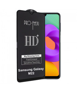 6D Захисне Скло Samsung Galaxy M22 – HD+