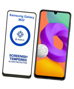 6D Стекло Samsung Galaxy M22 – Каленое