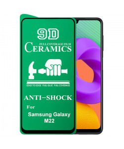 9D Скло Samsung Galaxy M22 – Ceramics