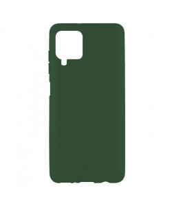 Силіконовий Чохол Samsung Galaxy M22 - Full Cover (Темно-зелений)