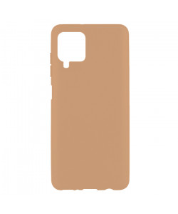 Силиконовый Чехол Samsung Galaxy M22 – Full Cover (Светло-оранжевый)