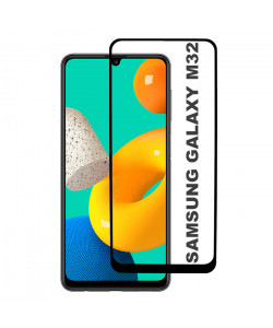 3D Скло Samsung Galaxy M32 - Full Glue (повний клей)