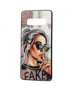 Чохол Samsung Galaxy S10 Plus - Lady Fake Fashion Mix