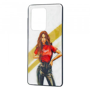 Чехол Samsung Galaxy S20 Ultra – Ladies Girl Fashion Mix (Красный)