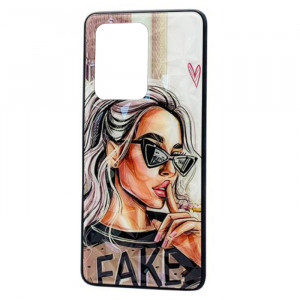 Чехол Samsung Galaxy S20 Ultra – Lady Fake Fashion Mix