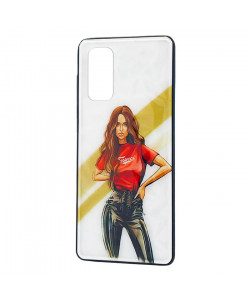 Чехол Samsung Galaxy S20 – Ladies Girl Fashion Mix (Красный)