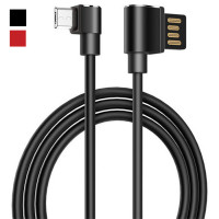 USB Кабель HOCO U37 – Кутовий (1,2 м)