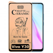 9D Стекло Vivo Y30 – Ceramics Matte (Матовое)