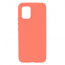Силиконовый Чехол Xiaomi Mi 10 Lite – Full Cover (Персиковый)