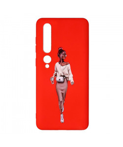 Силіконовий чохол Xiaomi Mi 10 Pro - ART Lady Red