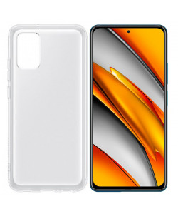 Силиконовый чехол Xiaomi Poco F3 – Прозрачный