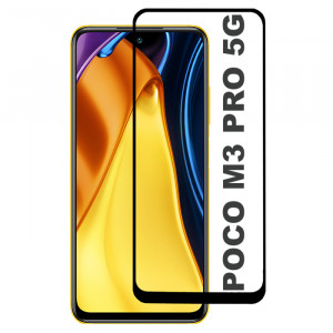 5D Защитное Стекло Xiaomi Poco M3 Pro 5G