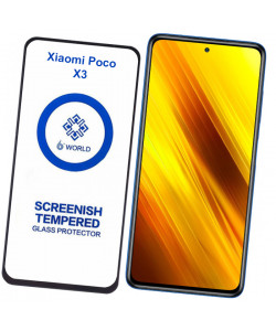 6D Скло Xiaomi Poco X3 - Загартоване