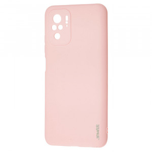 Чехол силиконовый Xiaomi Redmi Note 10 – Smtt (Розовый)