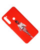 Силиконовый чехол Xiaomi Redmi Note 8 – ART Lady Red