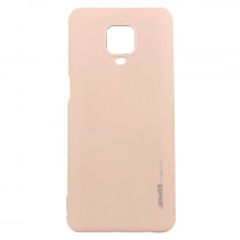 Чехол силиконовый Xiaomi Redmi Note 9 Pro – Smtt (Розовый)