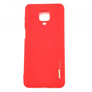 Чехол силиконовый Xiaomi Redmi Note 9 Pro – Smtt (Красный)